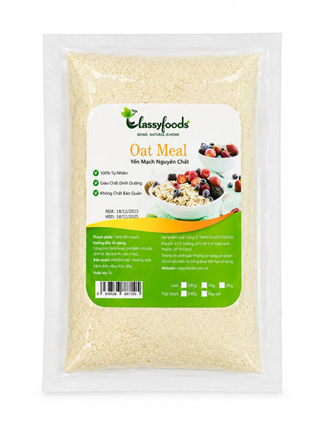 BỘT YẾN MẠCH CLASSY 500G