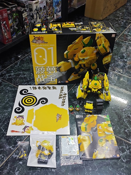 Mua bán (CÓ TT) FRUITY ROBO 01 PINEAPPLE SLASHER MODEL KIT