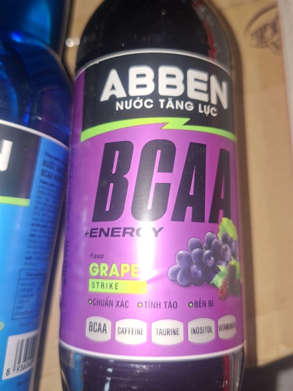Nước tăng lực abben nho tím 330ml