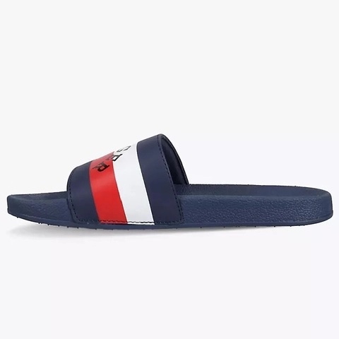 Dép Tommy Hilfiger Stripe Logo 1985 Red TZ001588 491