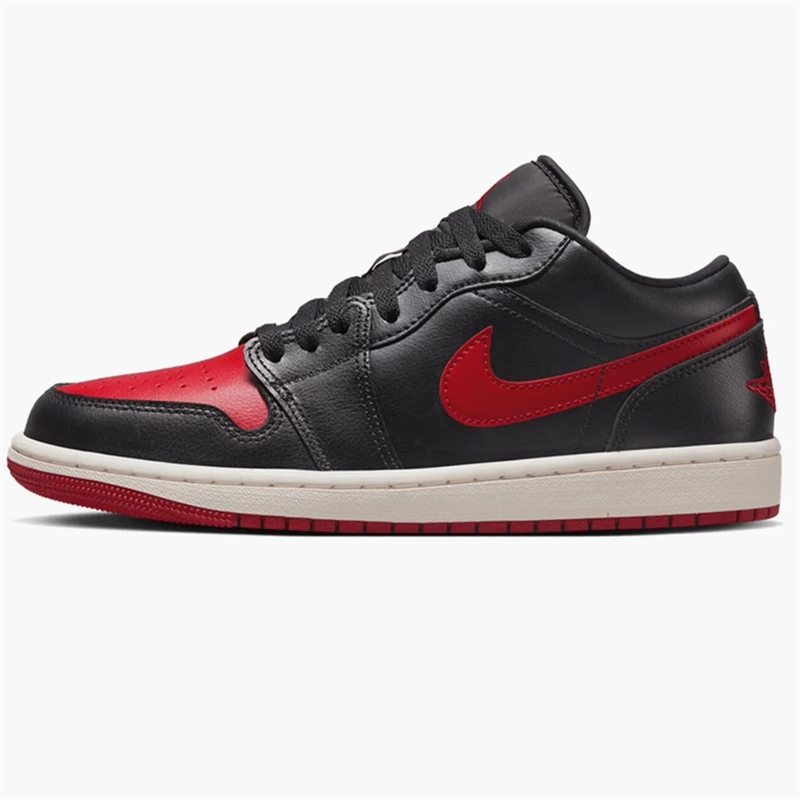 Jordan 1 Low Black Gym Red Sail DC0774 061