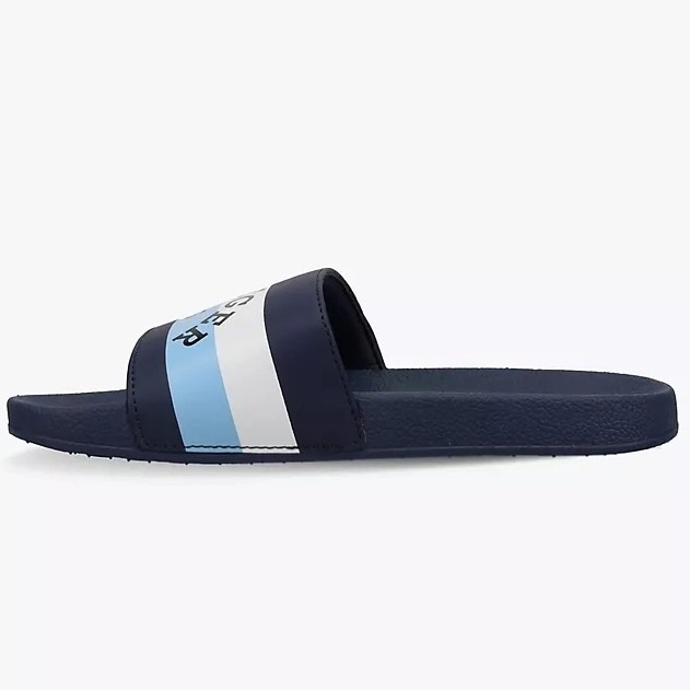 Dép Tommy Hilfiger Stripe Logo 1985 Blue TZ001589 492