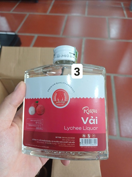 Rượu vải 250ml 18%