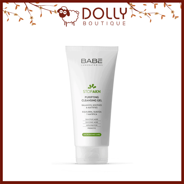 Sữa Rửa Mặt Babe Stop Akn Purifying Cleansing Gel 200ml