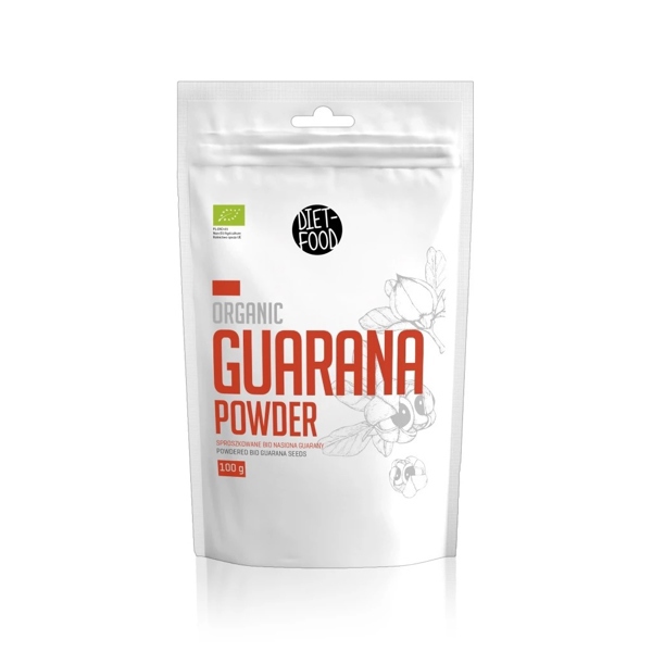Bột quả Guarana hữu cơ 100g Diet Food
