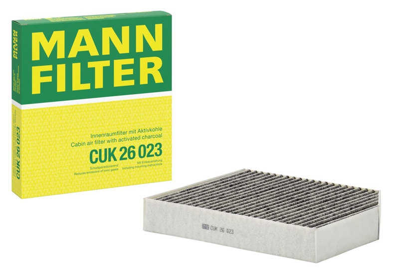 Lọc Gió Điều Hòa Cacbon Mann Filter CUK26023 Mercedes C-Class (W205, W206), E-Class (W213), G-Class (W463), GLC (X253)