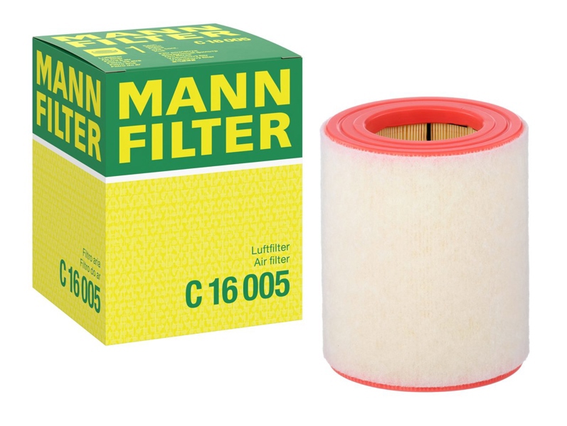 Lọc Gió Động Cơ Mann Filter C16005 Audi A6 (2011-2018), Audi A7 (2010-2018), Allroad III