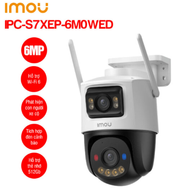 Camera Wifi ngoài trời 6MP iMOU IPC-S7XEP-6M0WED