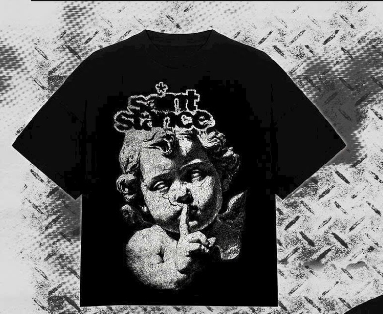 Thun đen unisex thiên sứ Saint