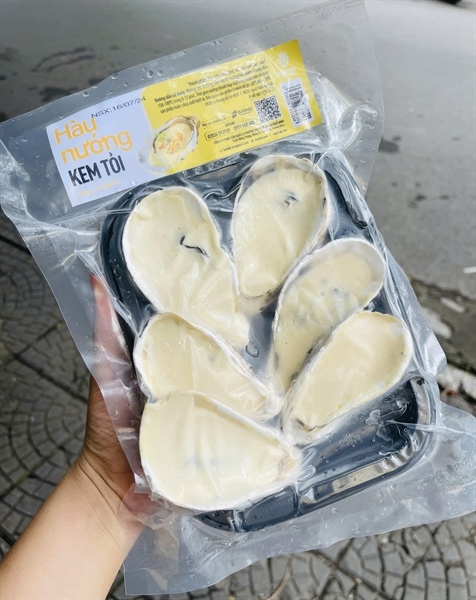 Hàu nướng kem tỏi 330g