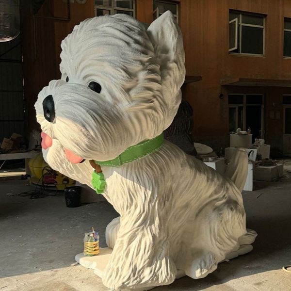 Mô hình chú chó dễ thương