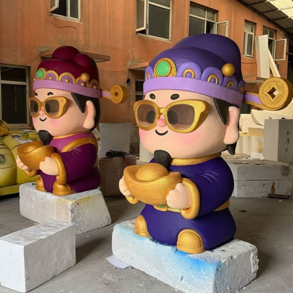 Mô hình Phúc Lộc Thọ trang trí Tết