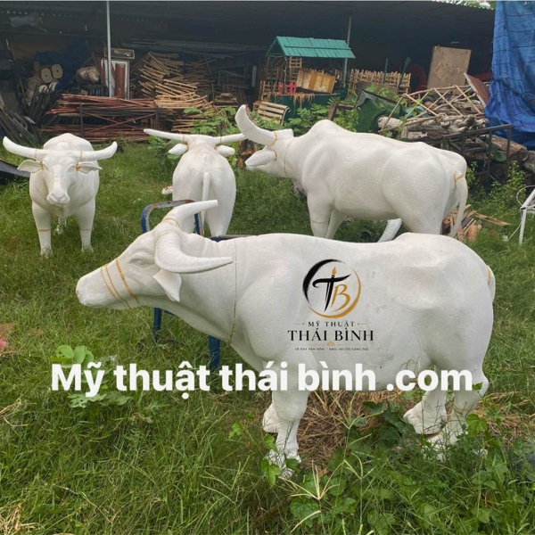 Mô hình con trâu mút xốp