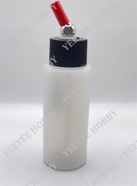 PHỤ KIỆN AIRBRUSH IWATA - CHAI LỌ ĐỰNG SƠN MỜ THAY THẾ HIGH STRENGTH TRANSLUCENT BOTTLE CYLINDER WITH ADAPTOR CAP