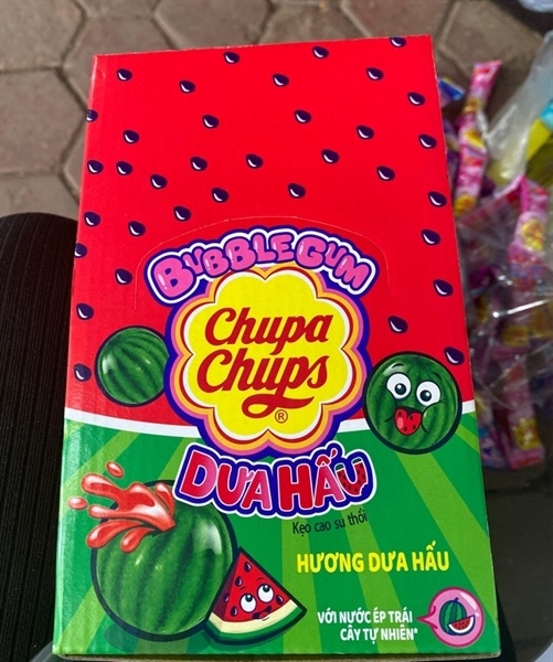 Kẹo Cao Su Bubble Gum Vị Dưa Hấu Lẻ
