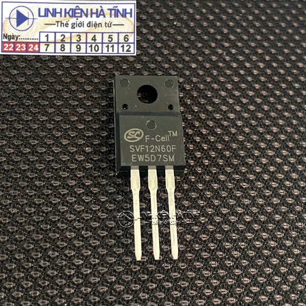 MOSFET N-CHANNEL SVF12N60F FQPF12N60 12N60 12A 600V mới chính hãng Fairchild 100% -BE15 MOSFET N-CHANNEL SVF12N60F FQPF12N60 12N60 12A 600V mới chính hãng Fairchild 100% -BE15