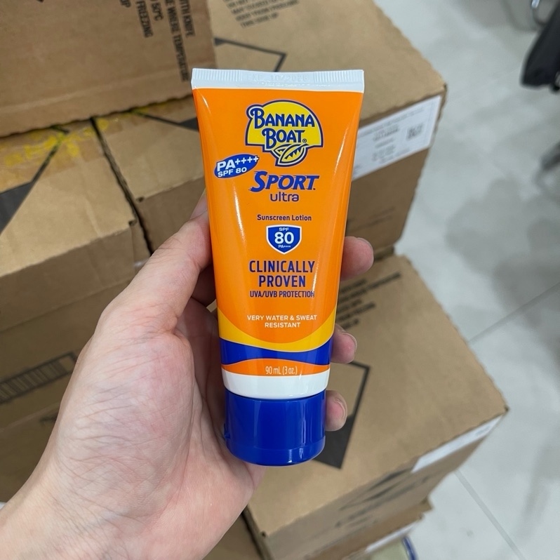 Banana Boat sport ultra suncreen lotion kem chống nắng 90ml spf 80 pa++++