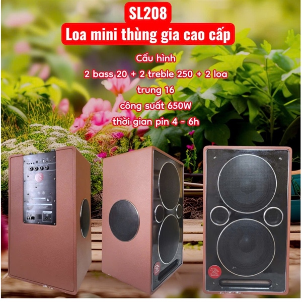 LOA DA XÁCH TAY BASS 20 CAO CẤP