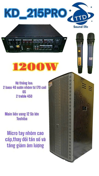 LOA ĐIỆN 40 ĐÔI ĐỨNG PRO