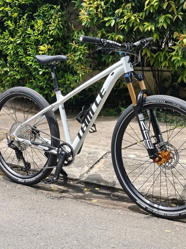 Xe Đạp MTB Zbike Custom màu Trắng - group m6100 (Tâm Lê KH8248172)