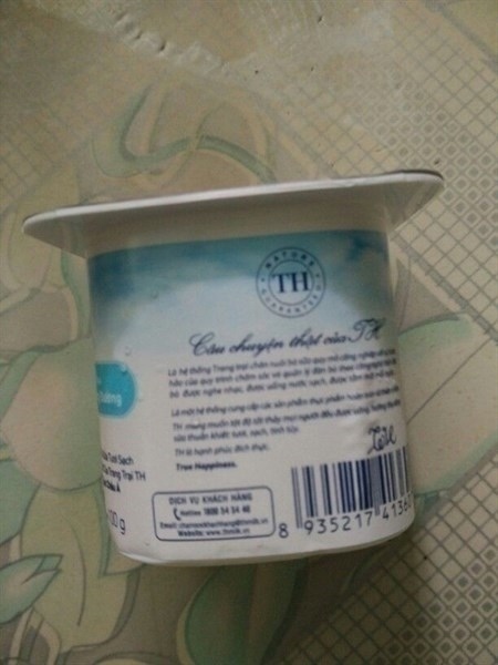 Sữa chua ăn TH True Yogurt vị tự nhiên hũ 100g