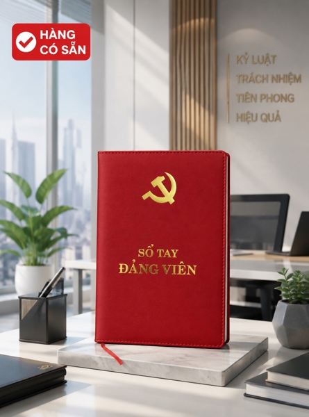 Sổ tay đảng viên không tai nam châm SDDV0002A