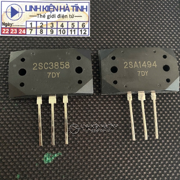 Cặp Sò Âm Ly SANKEN 2SA1494 2SC3858 A1494 C3858 -AH5