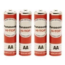 Pin Panasonic AA Đỏ Hi-top(5.000-TY) 5.000đ/cục