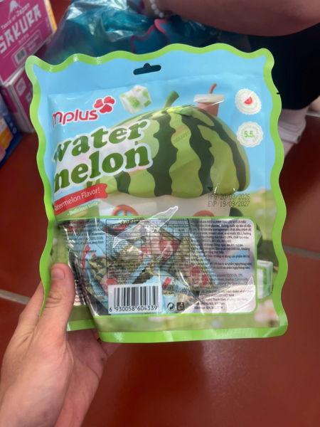 Mplus - Kẹo dẻo Gummy vị dưa hấu 150g