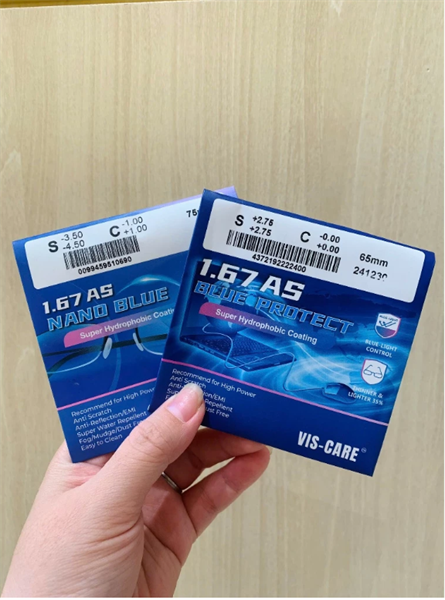 Viscare 1.67 Nano Blue SHMC - Lọc ánh sáng xanh