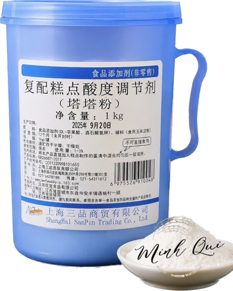 Bột tartar TA - Xanh - 1kg/hộp
