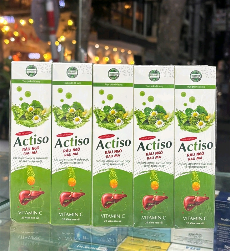 Sủi plusszs Actiso Túyp 20viên