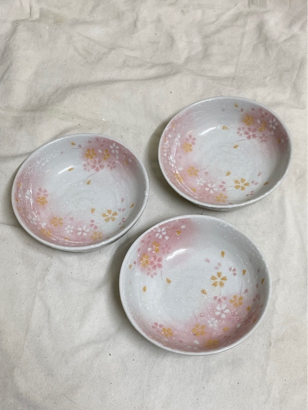 Bát nhỡ men đá hoa anh đào size 15x4.5cm