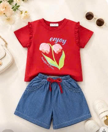 BG QUẦN JEAN HOA TULIP 4-14, R6