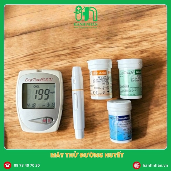 Máy đo nồng độ Glucose, Cholesterol, Acid Uric trong máu- ET301