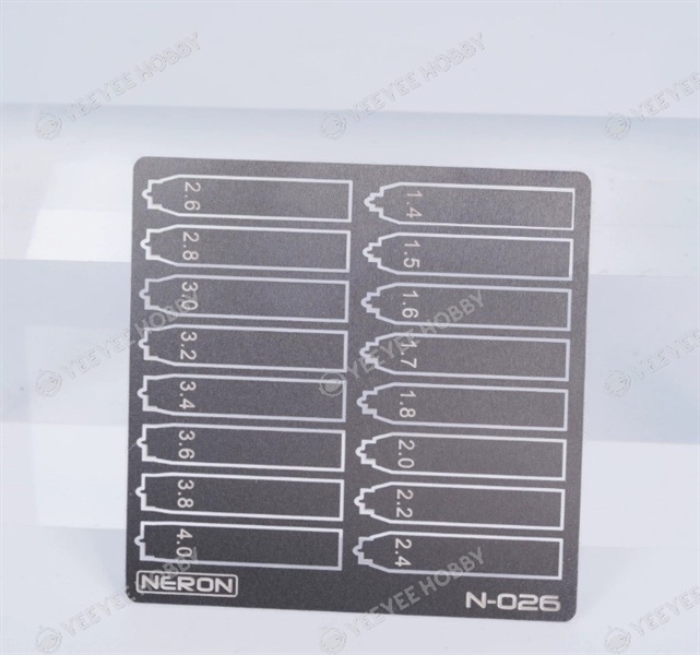 DỤNG CỤ NERON - N-026 - MŨI KHOÉT TẠO LỖ 1.4~4.0MM
