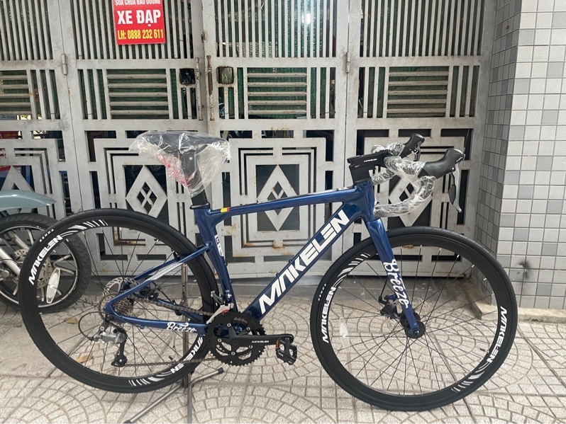 Xe đua MAKELEN BREEZE road bánh 700c - Màu Xanh trắng - S