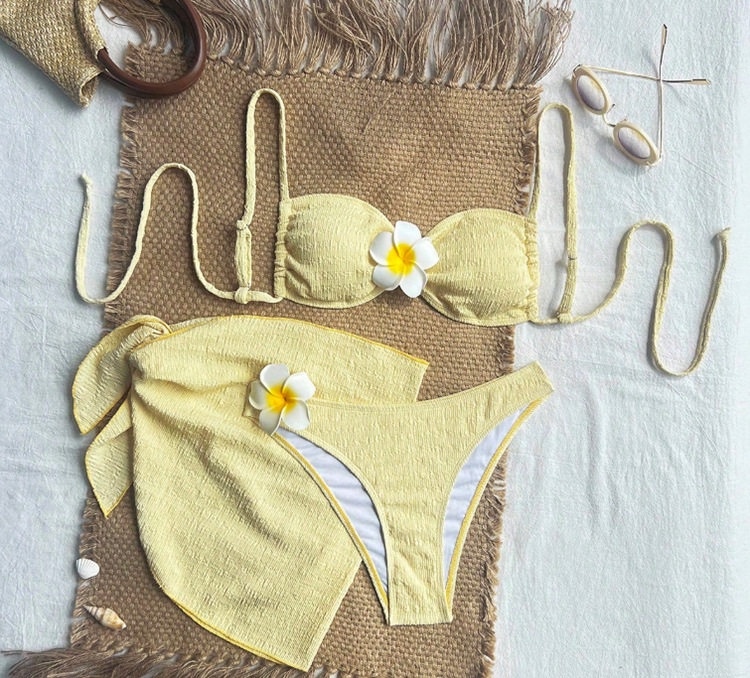 BIKINI 3M HOA SỨ XINH IU - VÀNG