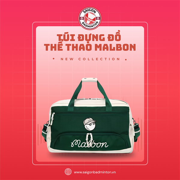 Túi Đựng Đồ Thể Thao Malbon Nội Địa Trung - Màu Xanh
