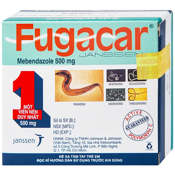 FUGACAR (TABLET) (500MG TABL.B/1-Thai Lan) H/1V .JANSSEN
