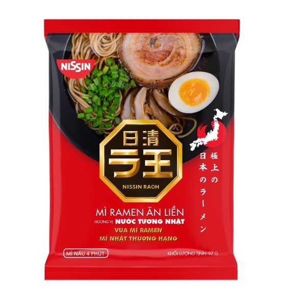 Mì Ramen ăn liền hương vị nước tương nhật