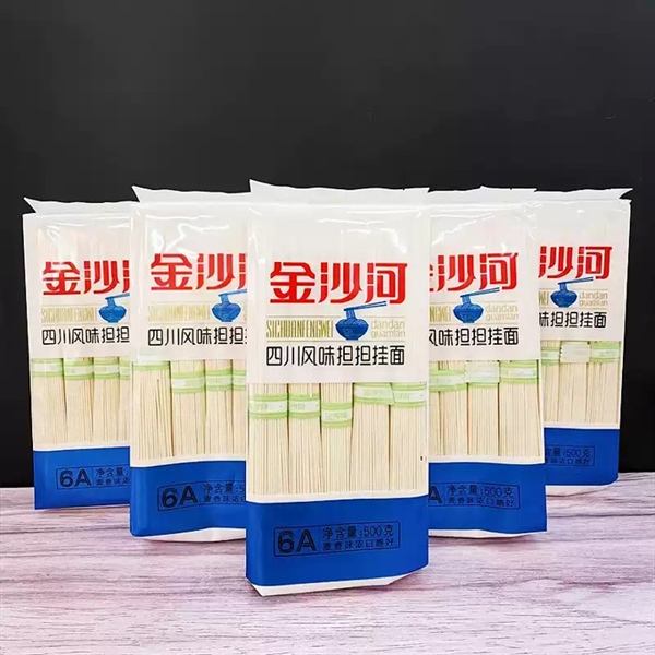 Mì sợi 6A Dương Xuân Jinshahe vị Tứ Xuyên - 金沙河 四川风味担担挂面 1kg