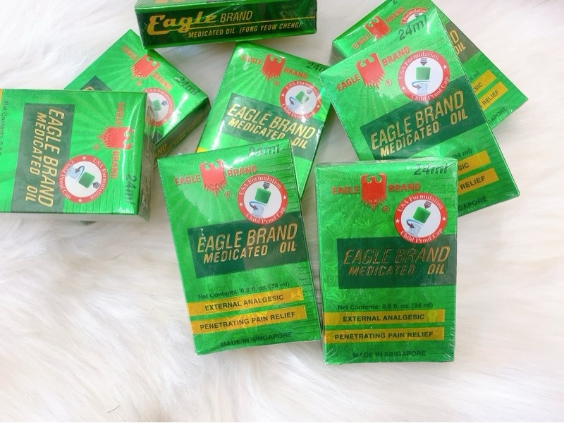 Dầu Gió xanh Eagle Brand medicated oil
