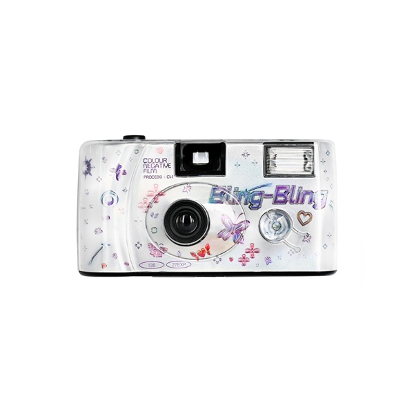 Máy ảnh sử dụng phim cuộn khổ rộng 35mm Retocolor Bling-Bling 400 27exp