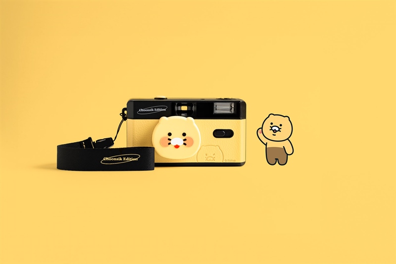 Máy ảnh sử dụng phim cuộn khổ rộng 35mm (KAKAO FRIENDS FILM CAMERA - CHOONSIK)