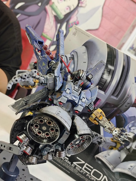 Mua bán (2ND CUSTOM, KÈM JETPACK, MOD LED) RG 1/144 MSN-02 ZEONG