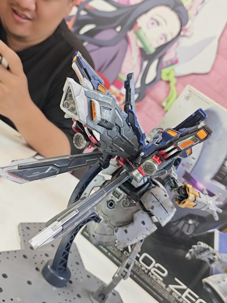 Mua bán (2ND CUSTOM, KÈM JETPACK, MOD LED) RG 1/144 MSN-02 ZEONG