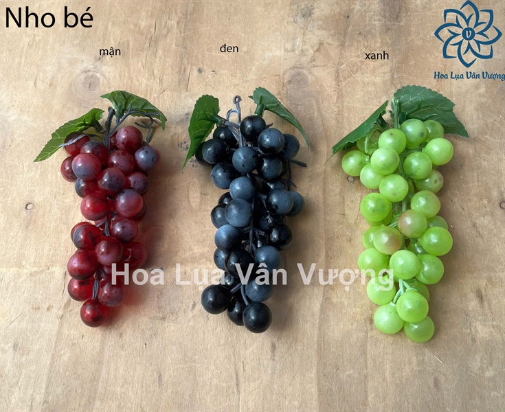 Nho bé - Quả và dây quả - Hoa Lụa Vân Vượng