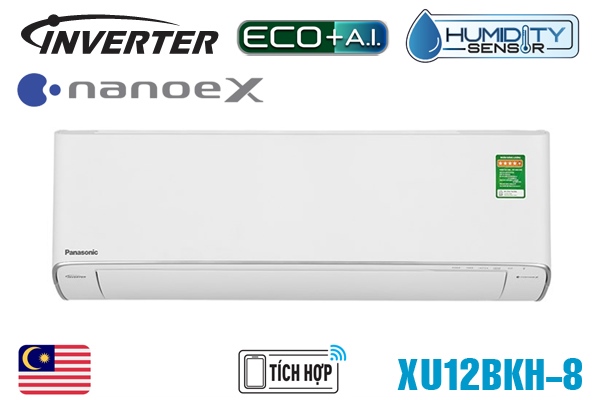 Máy lạnh Panasonic Inverter CU/CS-XU12BKH-8