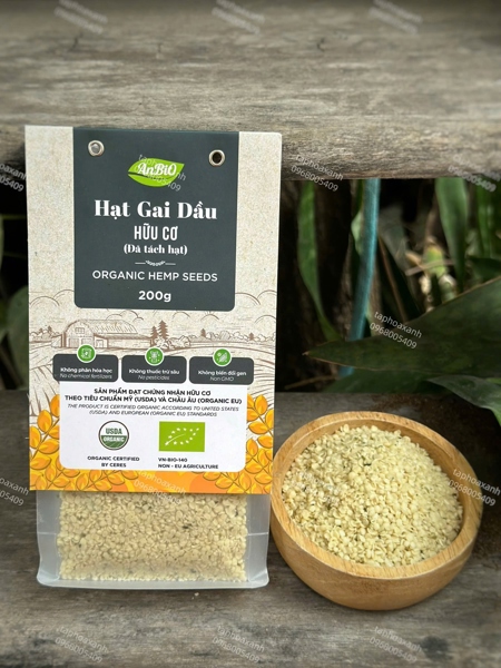 ABO Hạt Gai Dầu Hữu Cơ (200g)